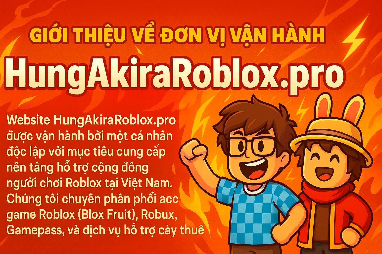 Giới Thiệu Về HungAkiraRoblox.pro
