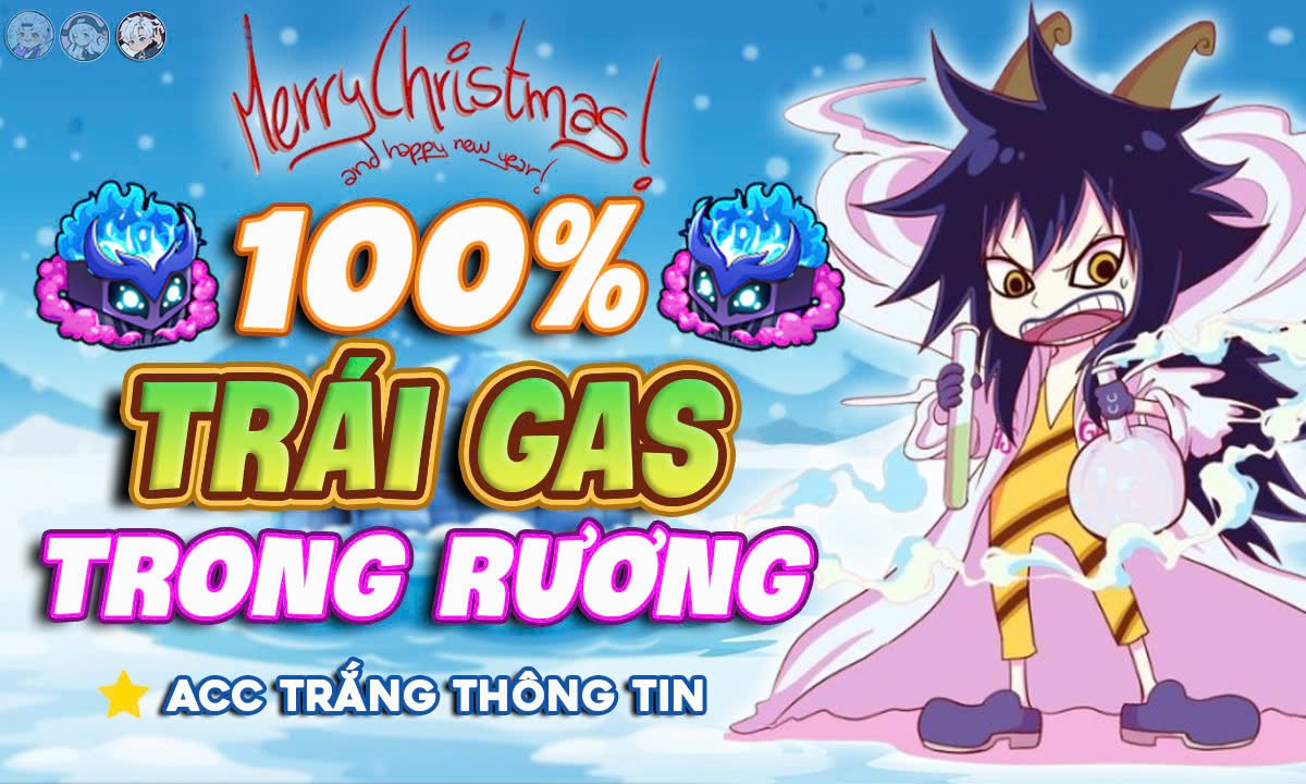 ACC 100% CÓ TRÁI GAS