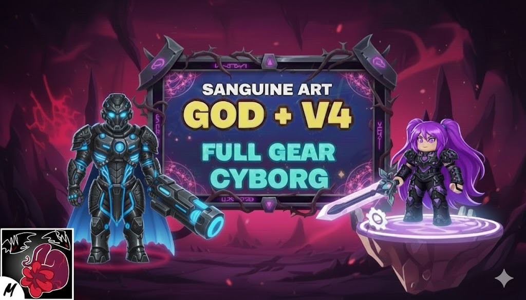 100% SANGUINE + CDK + CYBORG FULL GEAR
