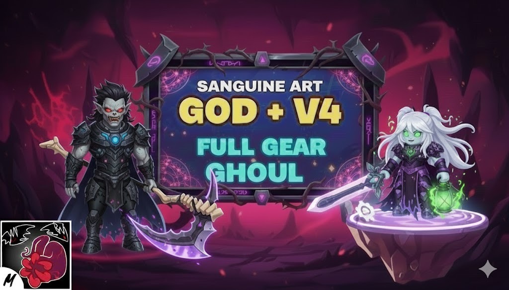 100% SANGUINE + CDK + GHOUL FULL GEAR