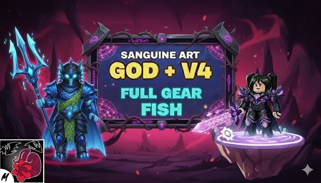 100% SANGUINE + CDK + FISH FULL GEAR